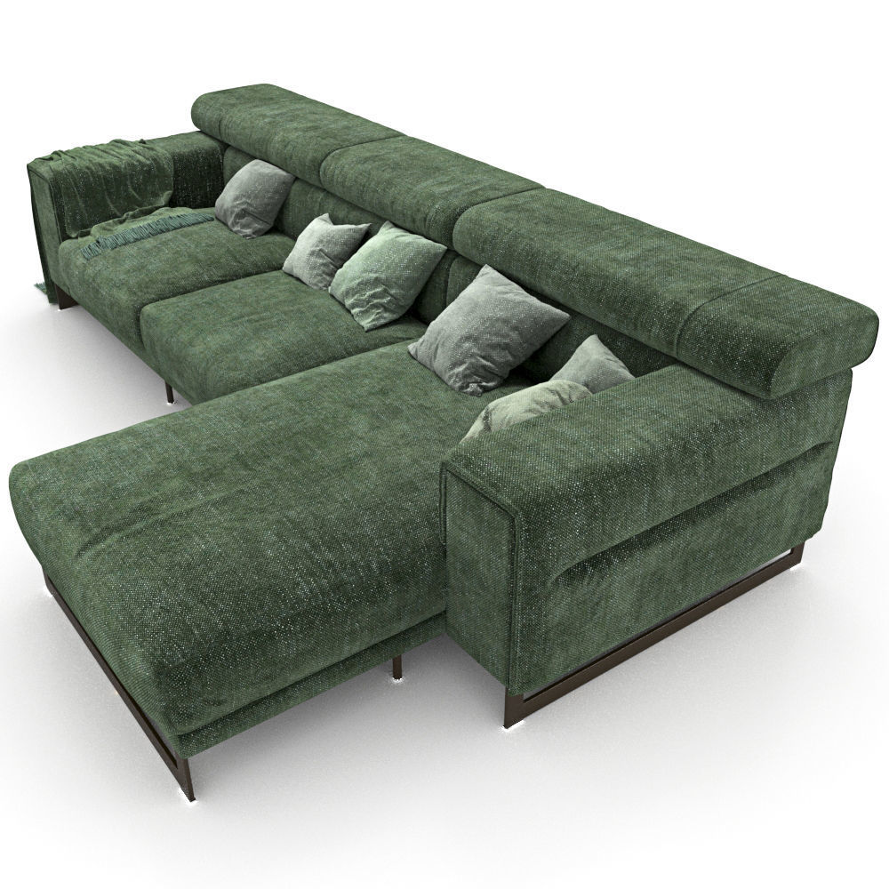 155-Sofa natuzzi Etoile 2623 3 3D model_2