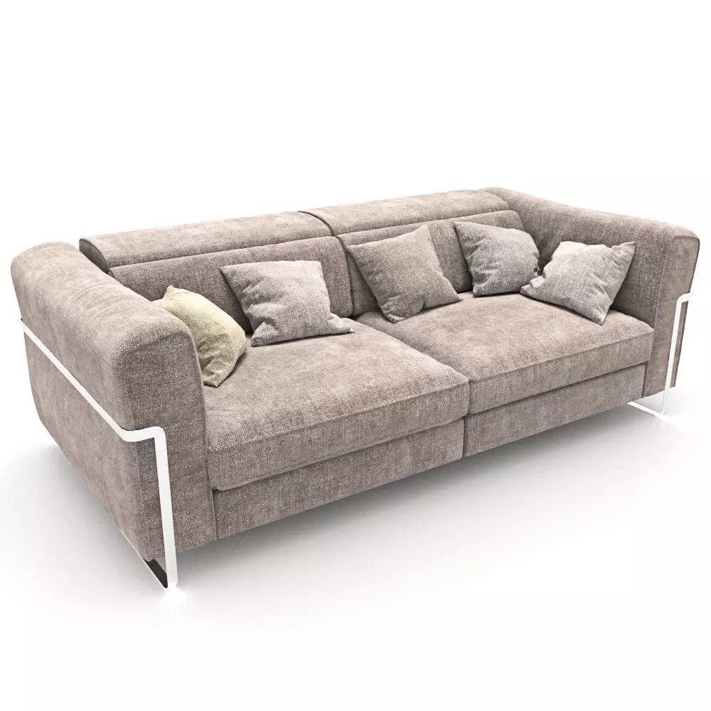 157-Sofa natuzzi fidelio 2907 1 3D model_0