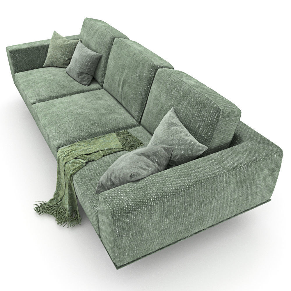159-Sofa natuzzi Gio 2912 3 3D model_2