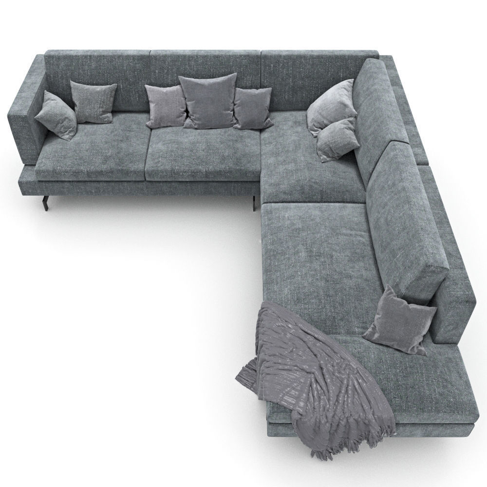 168-Sofa Natuzzi Jeremy 4 3D model_1