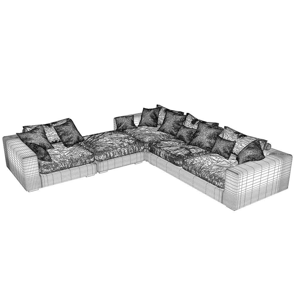 176-Sofa Club Element grey 4 3D model_3