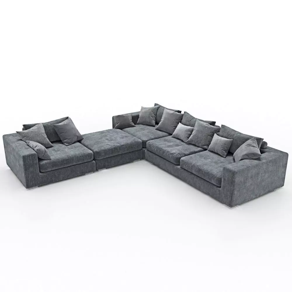 176-Sofa Club Element grey 4 3D model_0