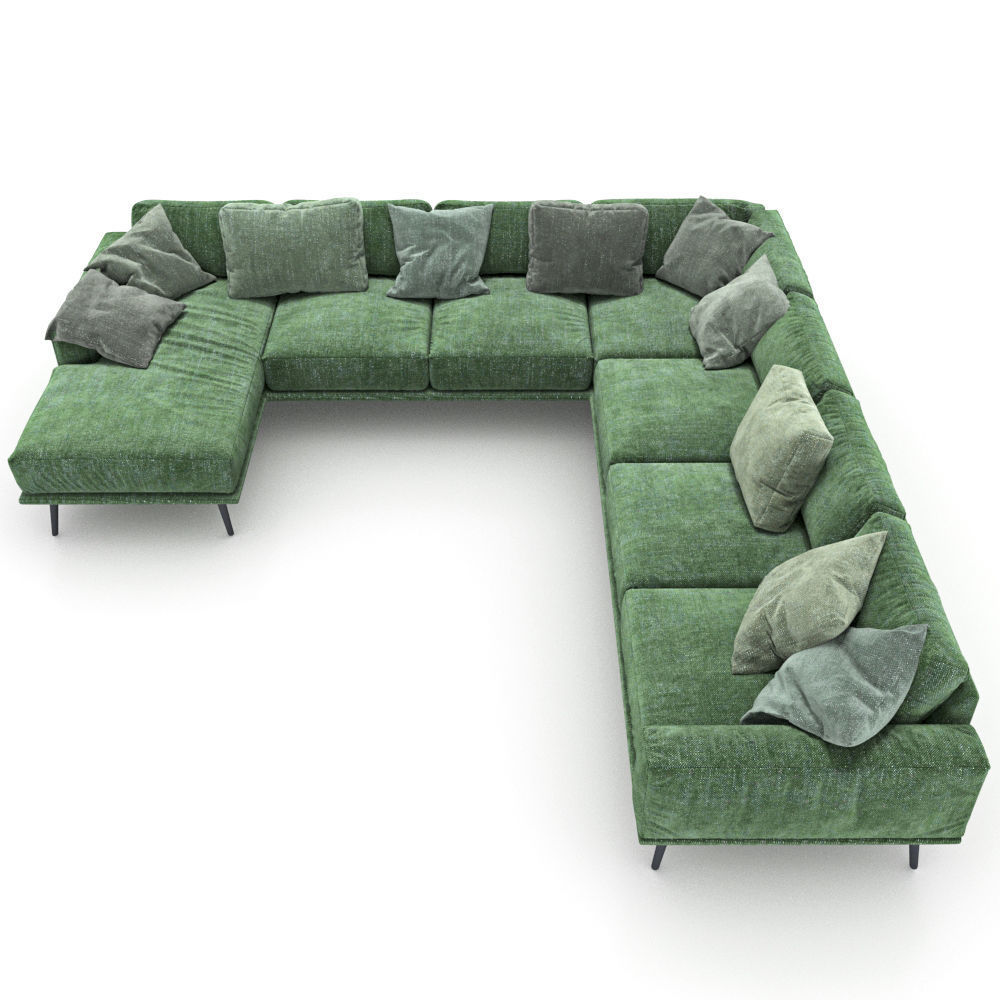 191-Sofa BoConcept Carlton 3 3D model_1