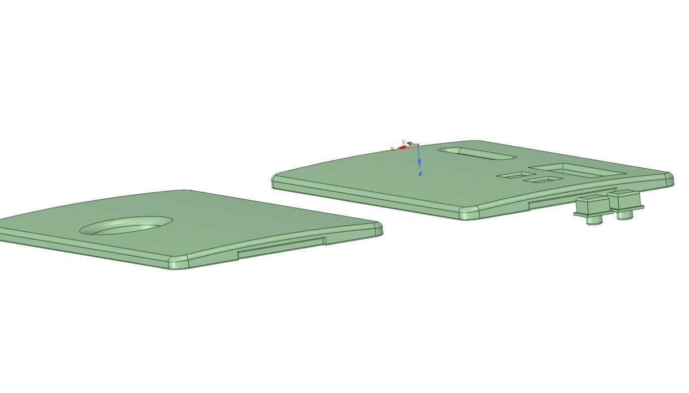 Billetbox pannels rev 4 cutouts-SLA-Curved 3D print model_1
