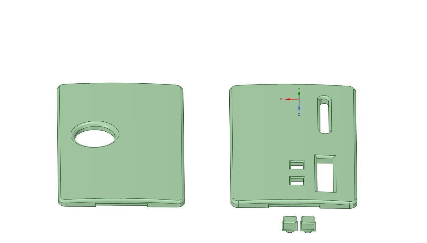 Billetbox pannels rev 4 cutouts-SLA-Curved 3D print model_2