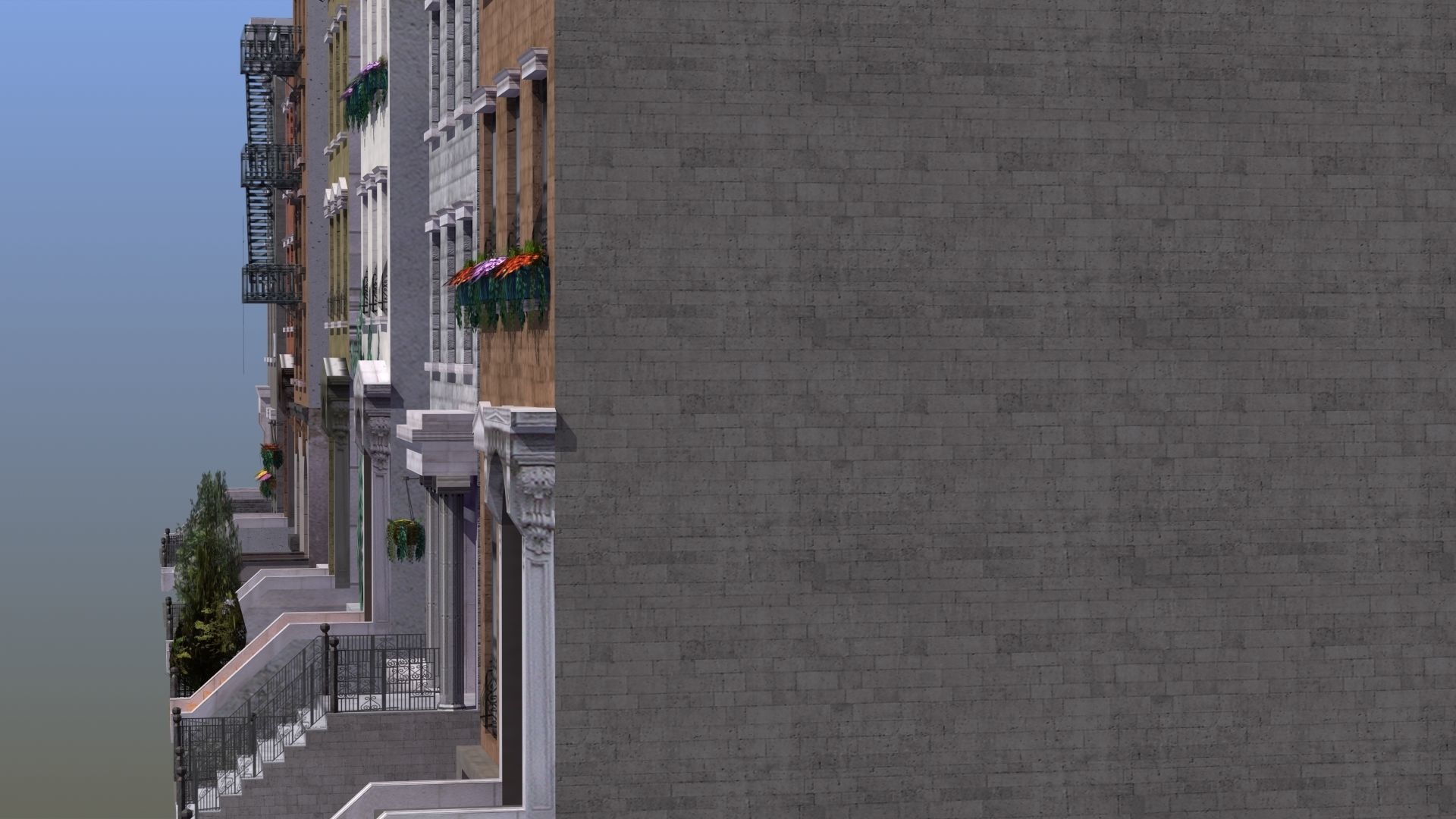 Row Houses 7 3D model_5