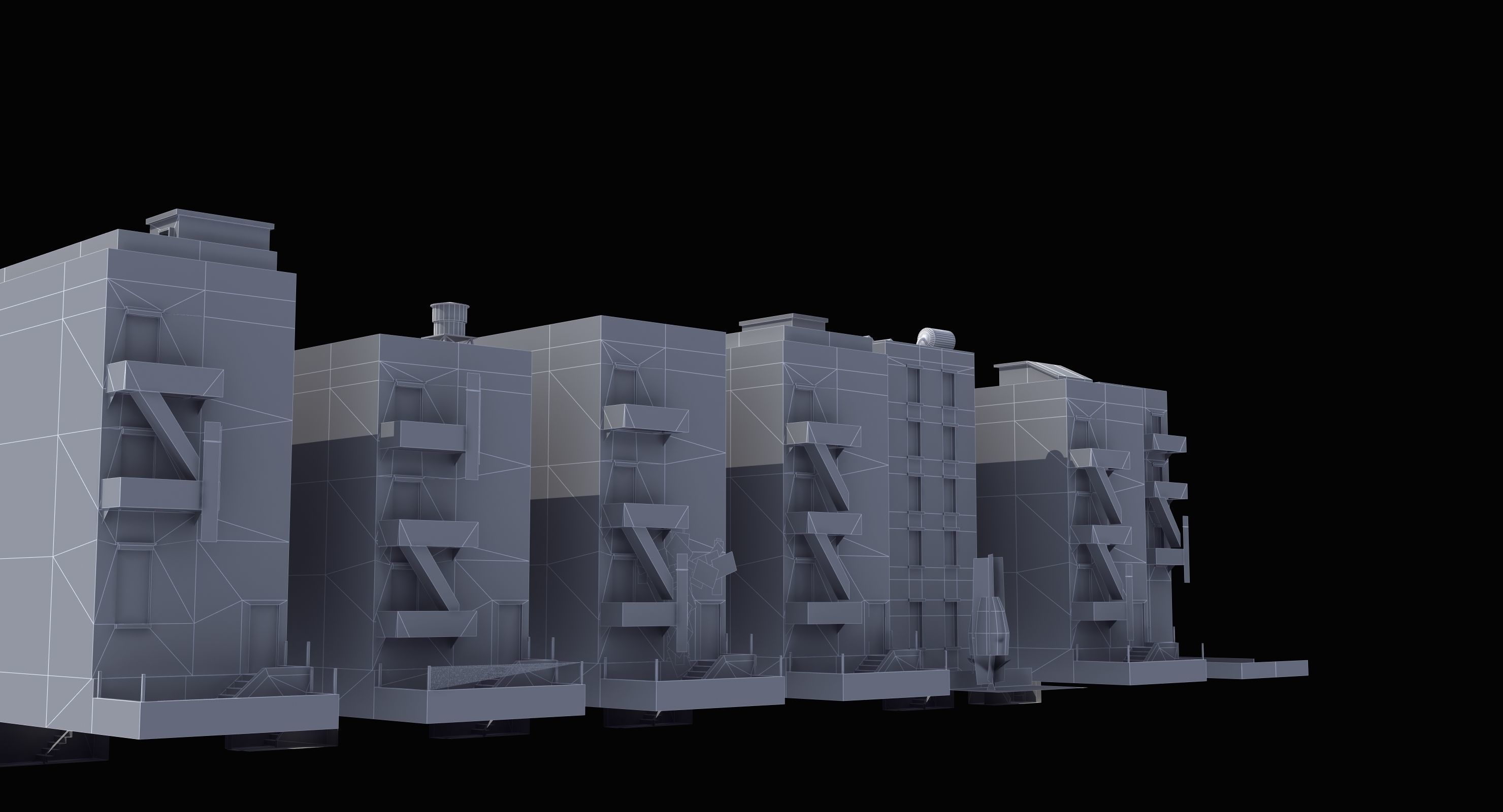 Row Houses 7 3D model_27