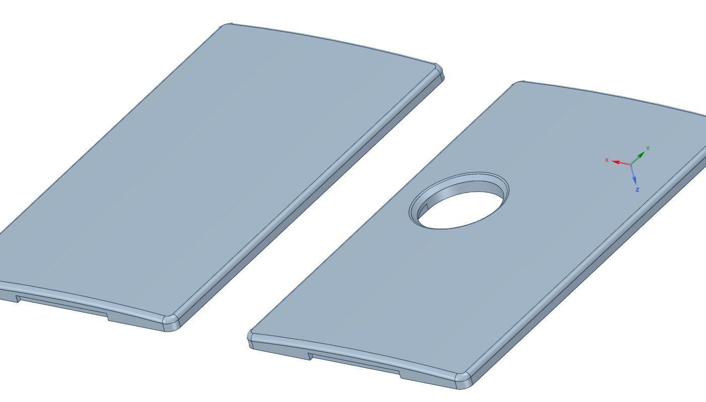 Billetbox pannels rev 4 Plain-SLA-Curved 3D print model_2