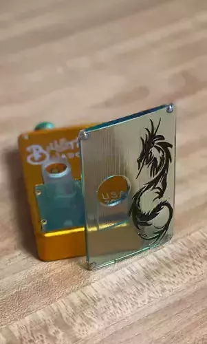 Billetbox pannels rev 4 Plain-SLA-Curved 3D print model
