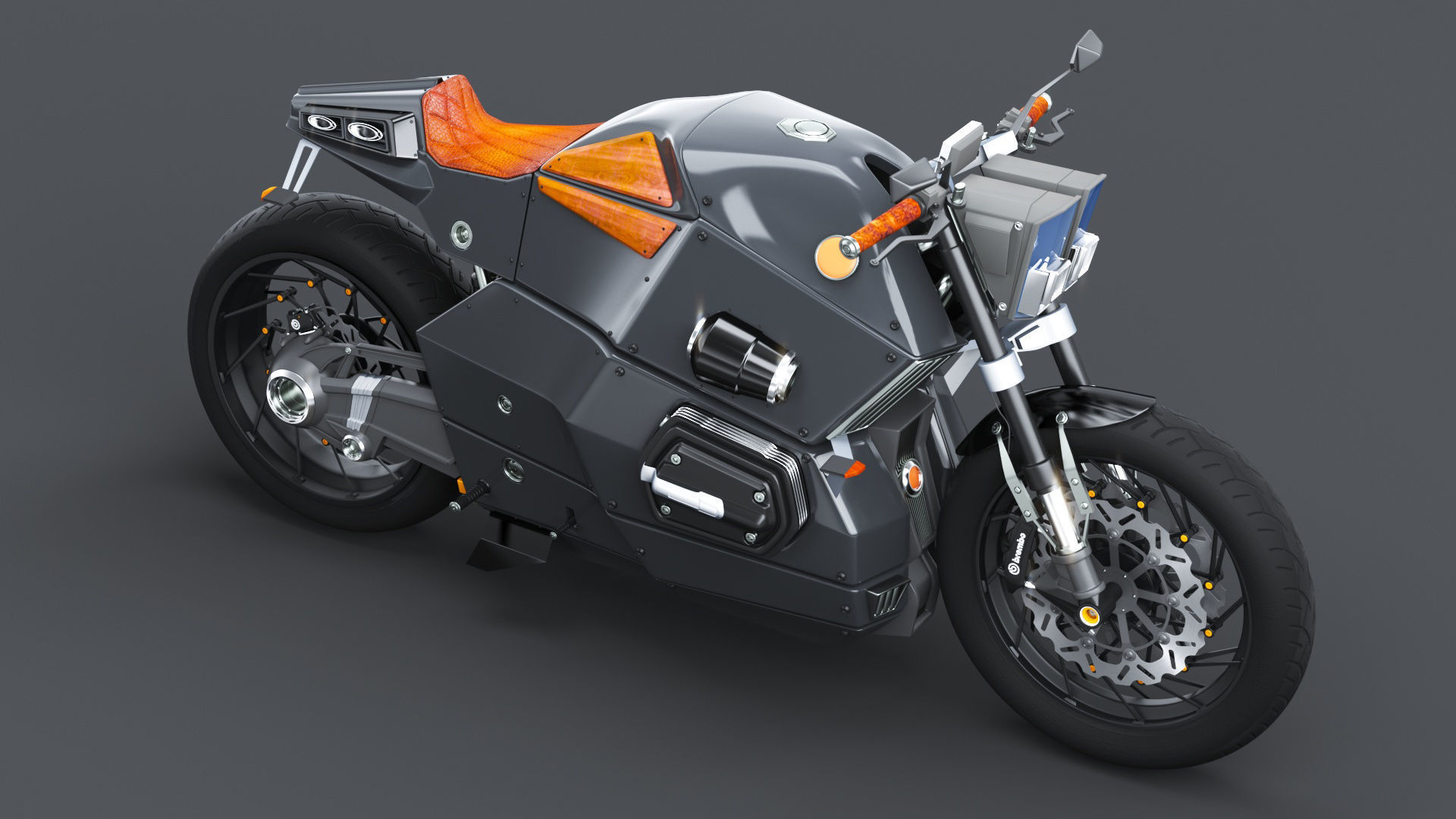 Concept Bike 3D model_4