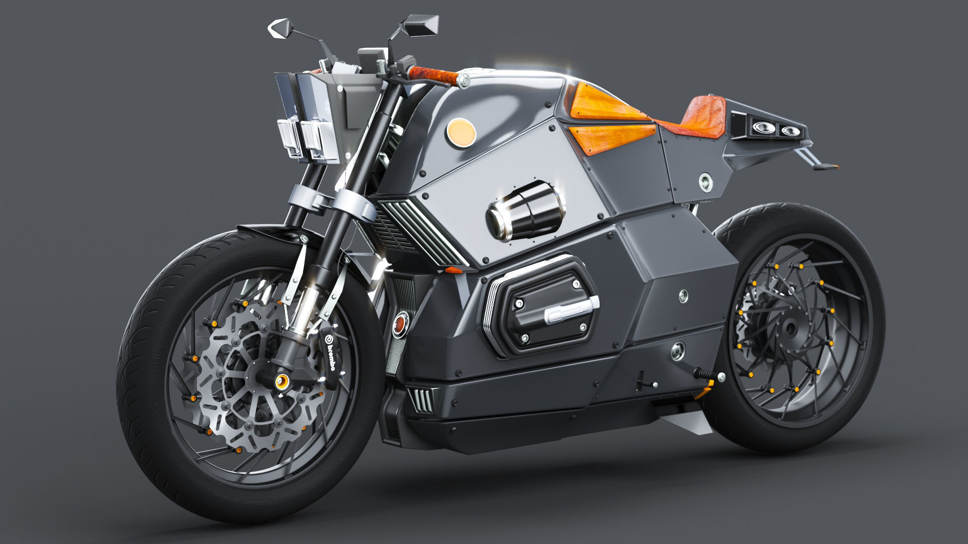 Concept Bike 3D model_2