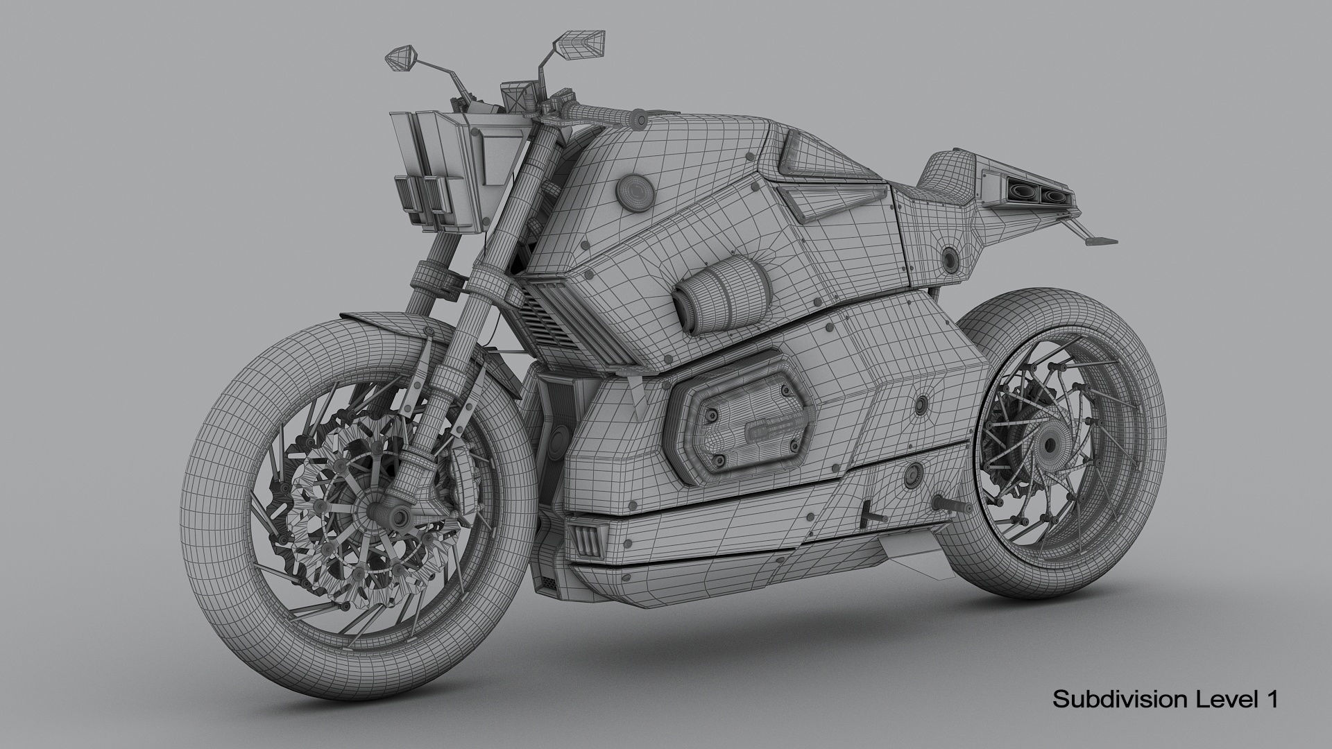 Concept Bike 3D model_8