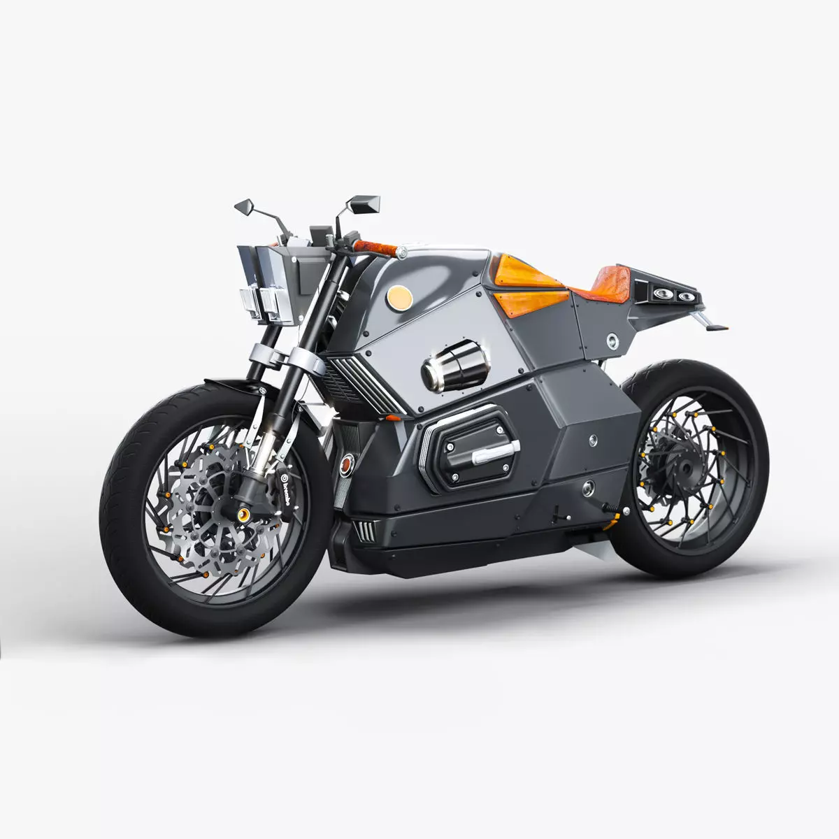 Concept Bike 3D model_0