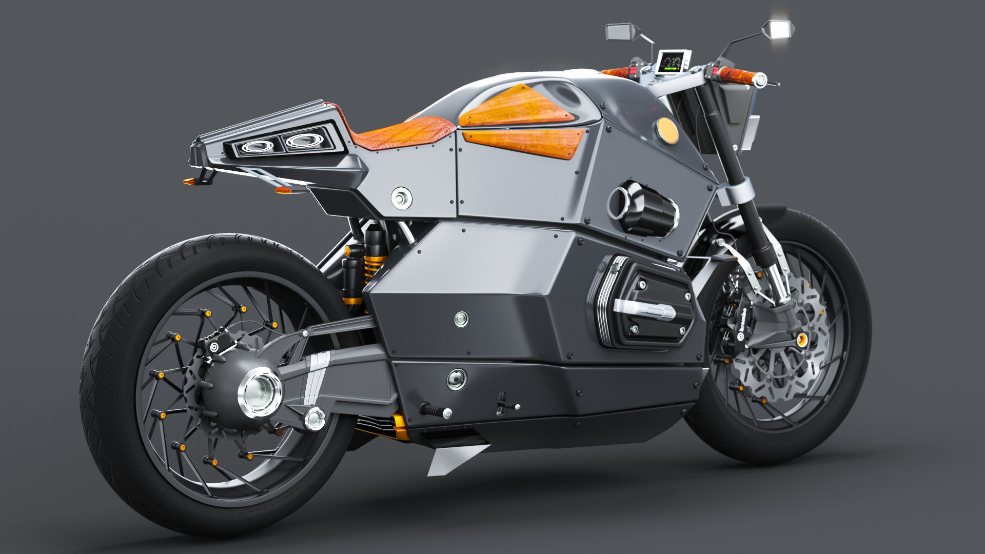 Concept Bike 3D model_3