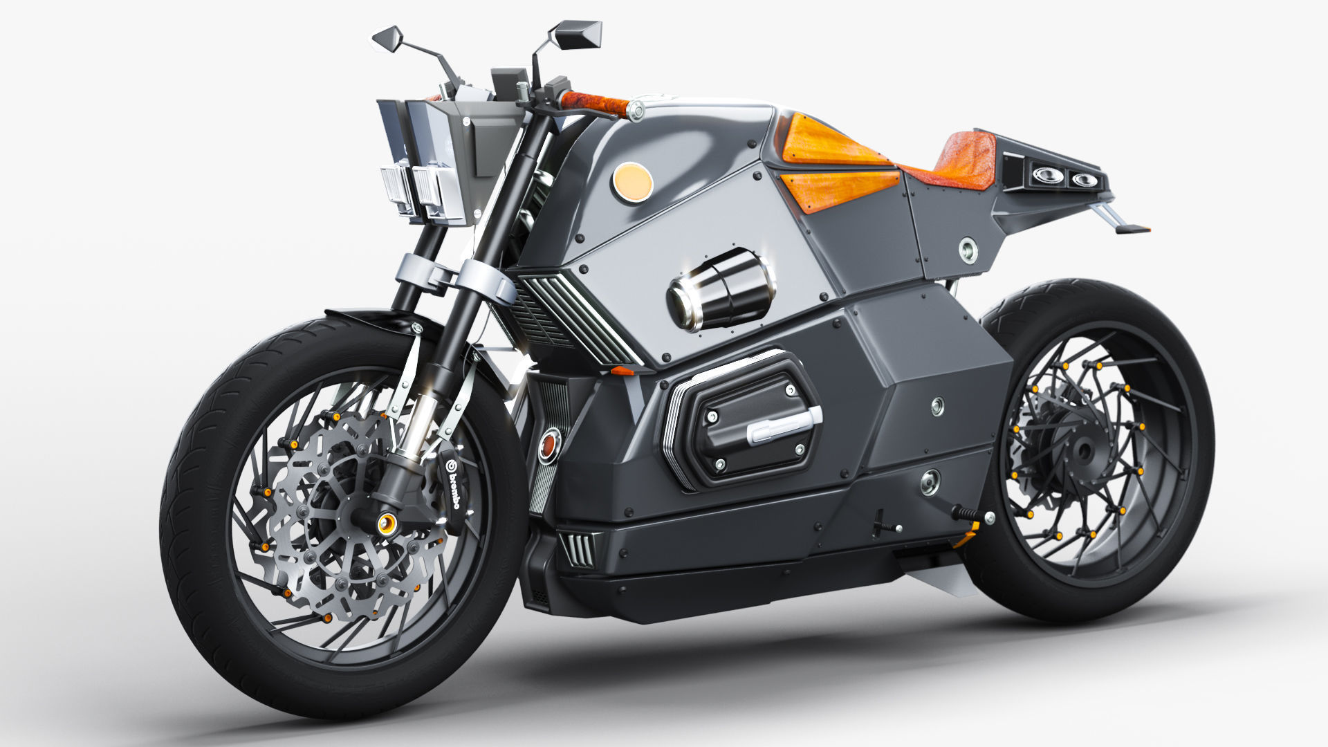 Concept Bike 3D model_1