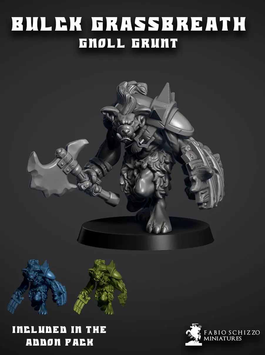 Bulck Grassbreath 3D print model_0