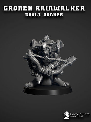 Gronck Rainwalker 3D print model