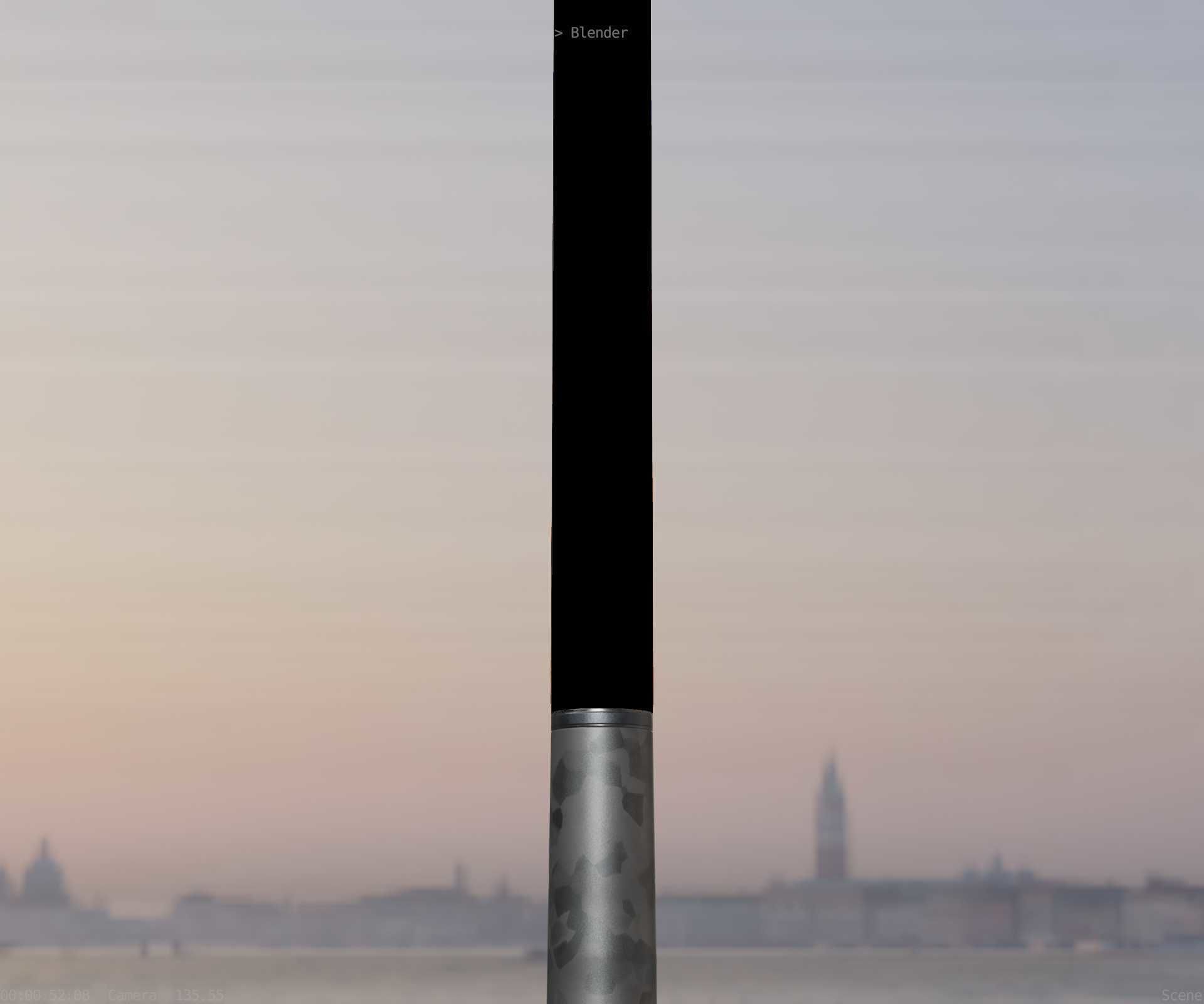 Galvanized Light-Column -13- Street-Light 9 Low-poly 3D model_77