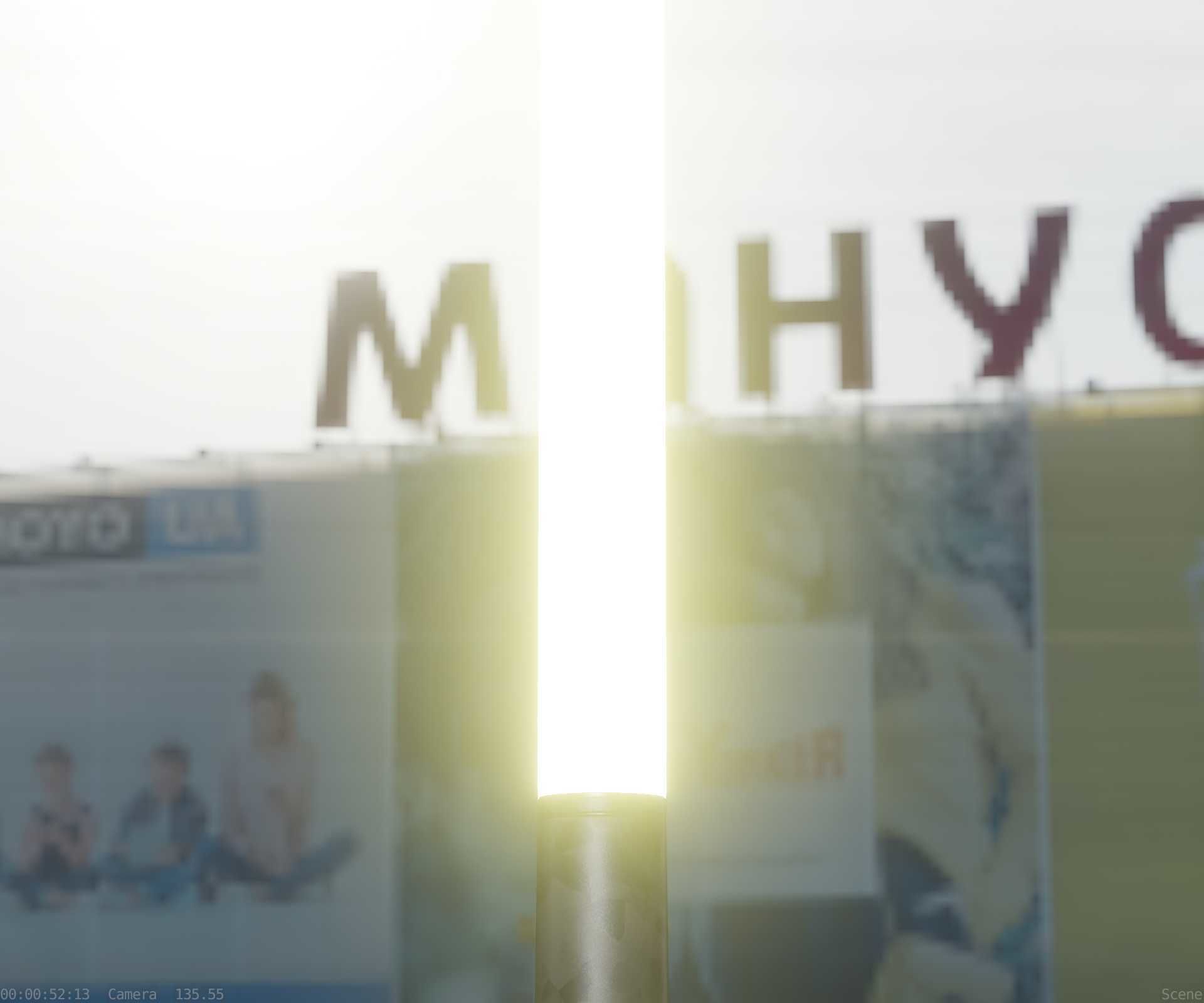 Galvanized Light-Column -13- Street-Light 9 Low-poly 3D model_82