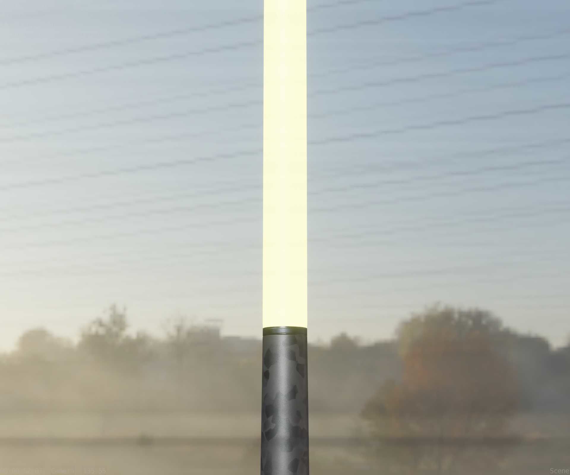 Galvanized Light-Column -13- Street-Light 9 Low-poly 3D model_76