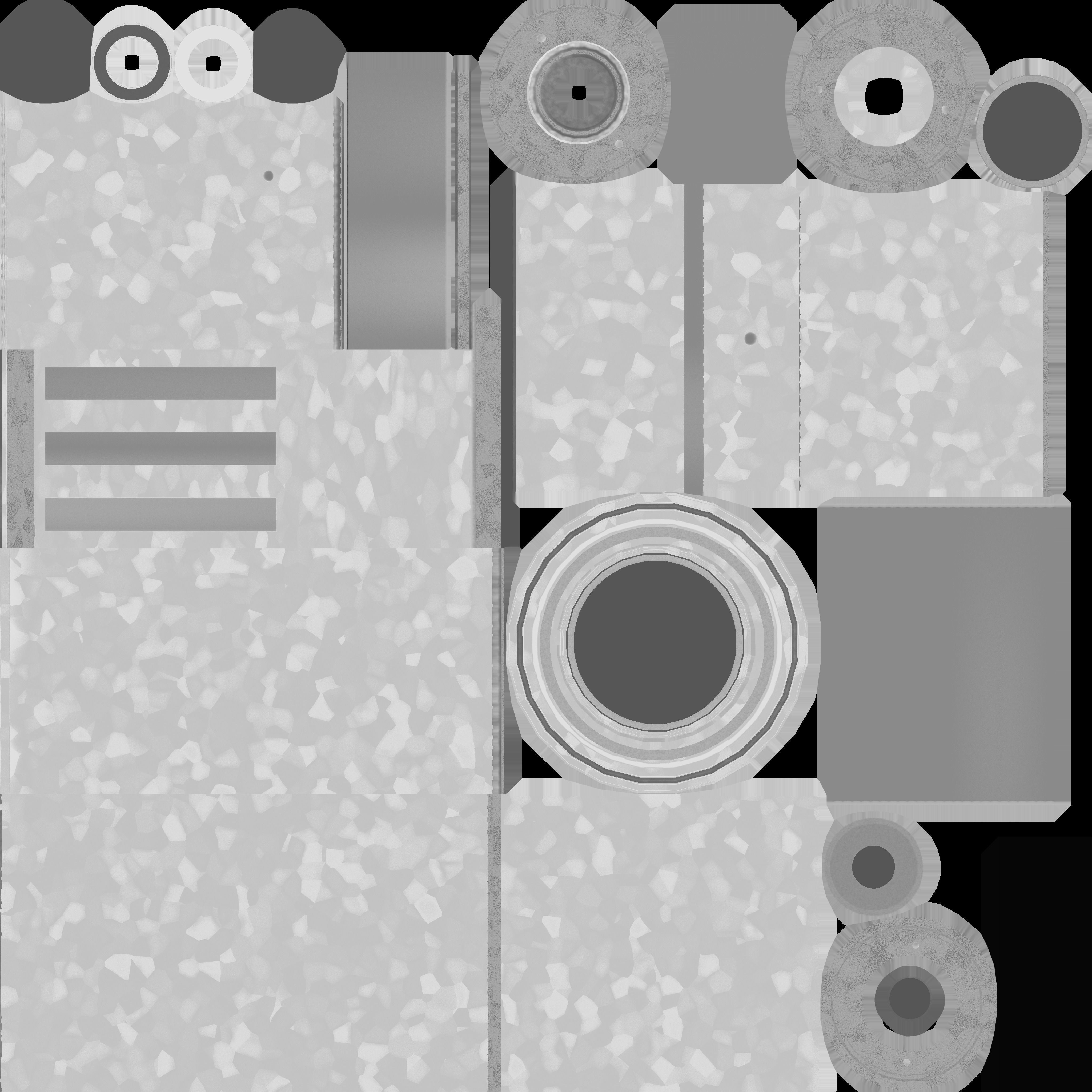 Galvanized Light-Column -13- Street-Light 9 Low-poly 3D model_104