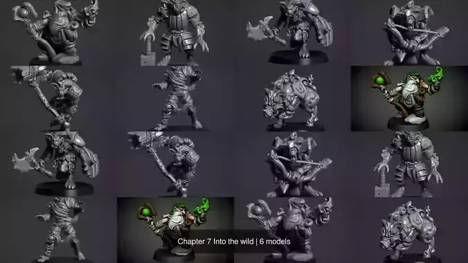 Chapter 7 Into the wild 3D Model Collection