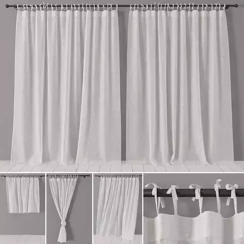 Linen curtain 
