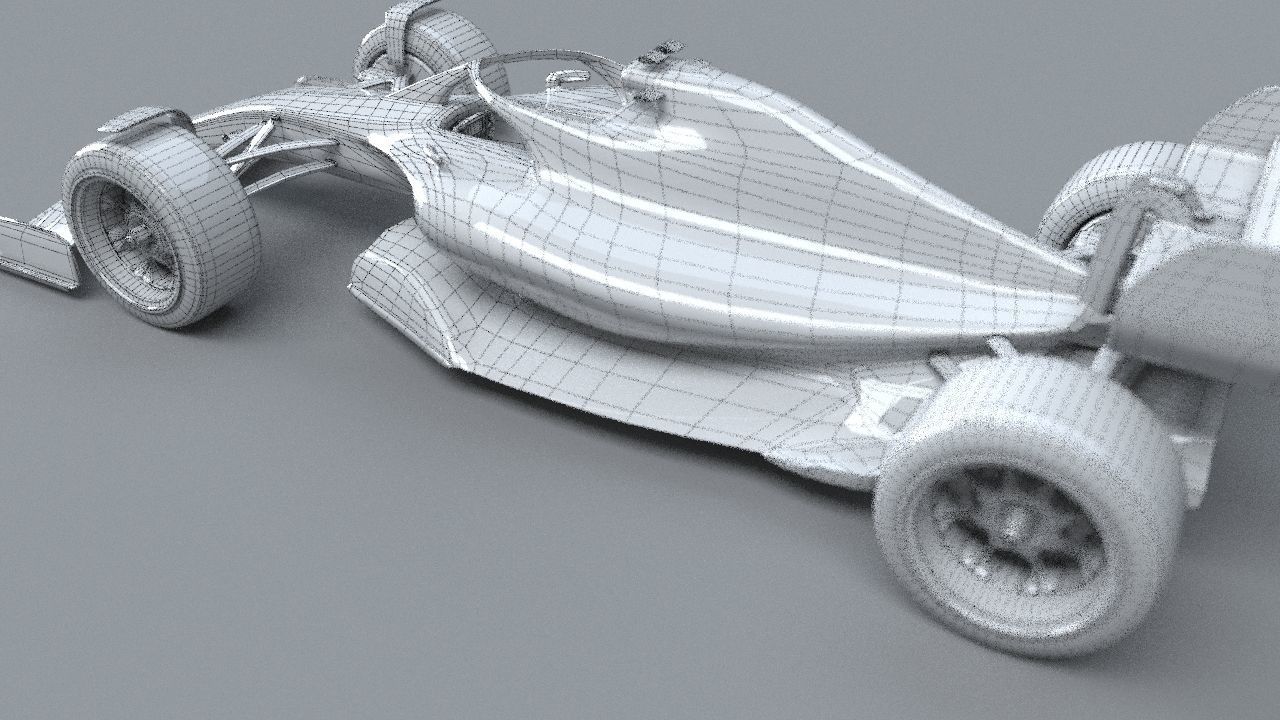 BWT Racing Point Formula One Team concept 2021-2023 Low-poly 3D model_49