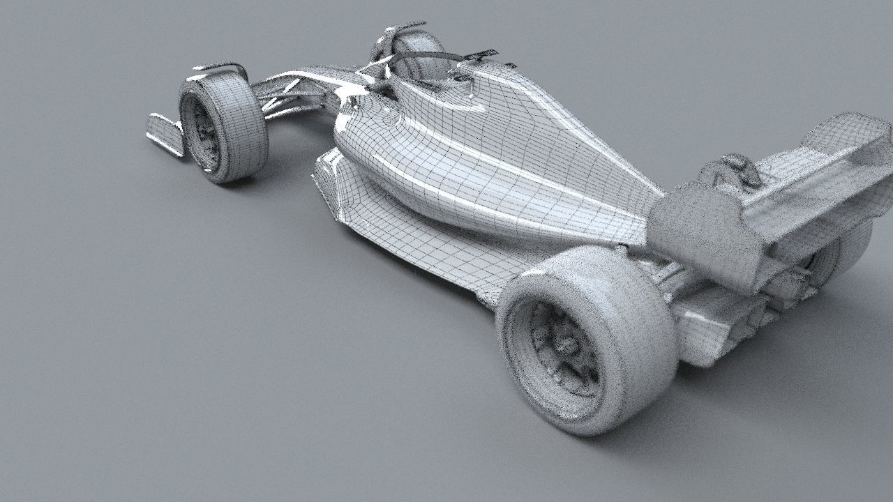 BWT Racing Point Formula One Team concept 2021-2023 Low-poly 3D model_55