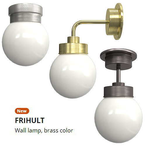 FRIHULT lamp set 3D model