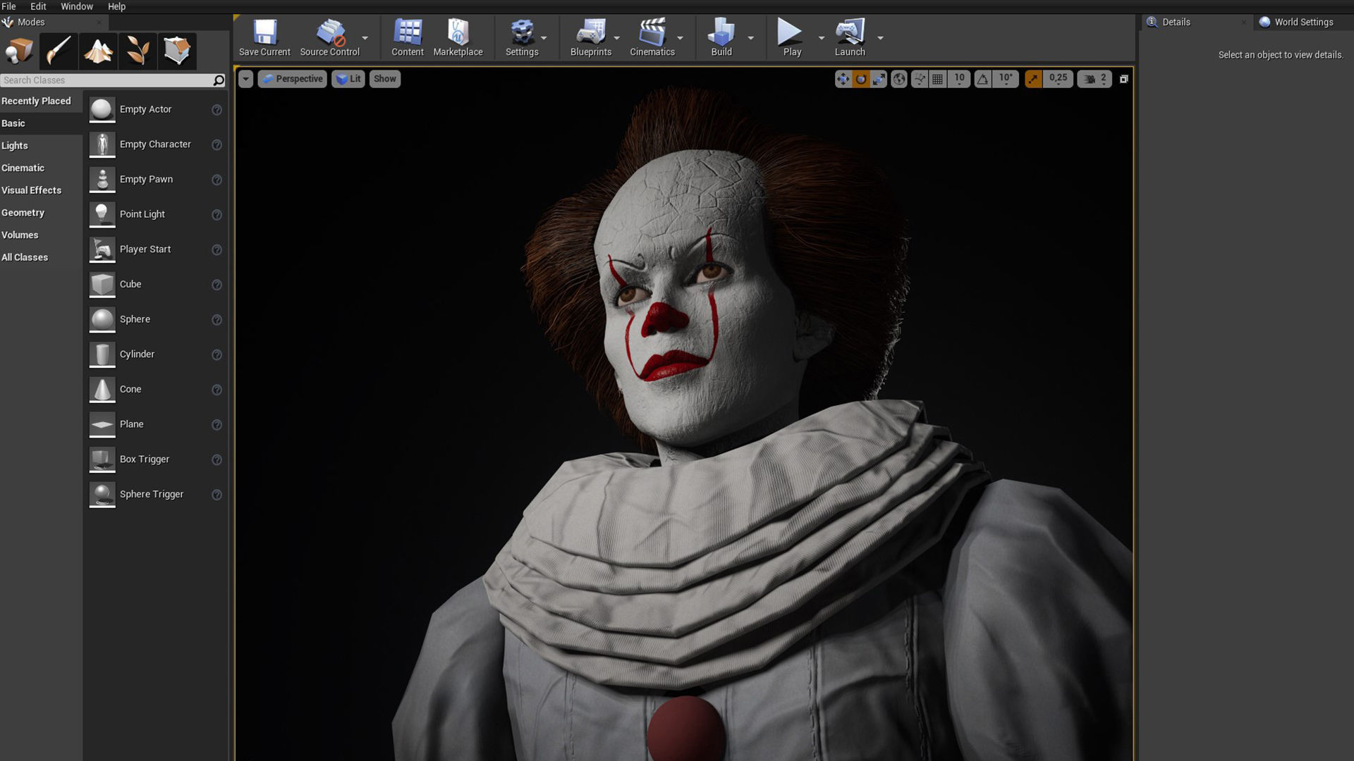 Low Poly Clown 3D Model Low-poly 3D model_7