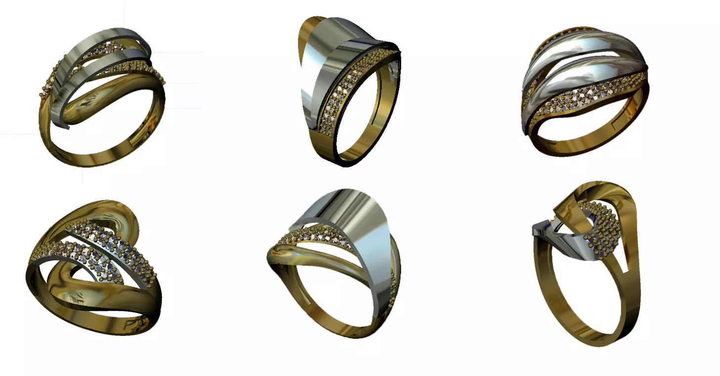 New Bigg Rings of Womens Models Of 2020  3D print model_0