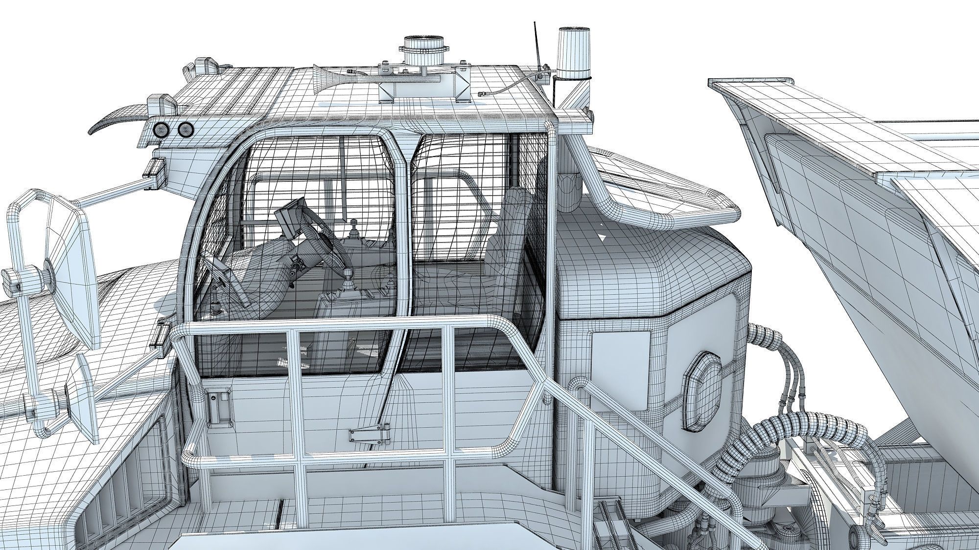 Articulated Truck 3D model_18