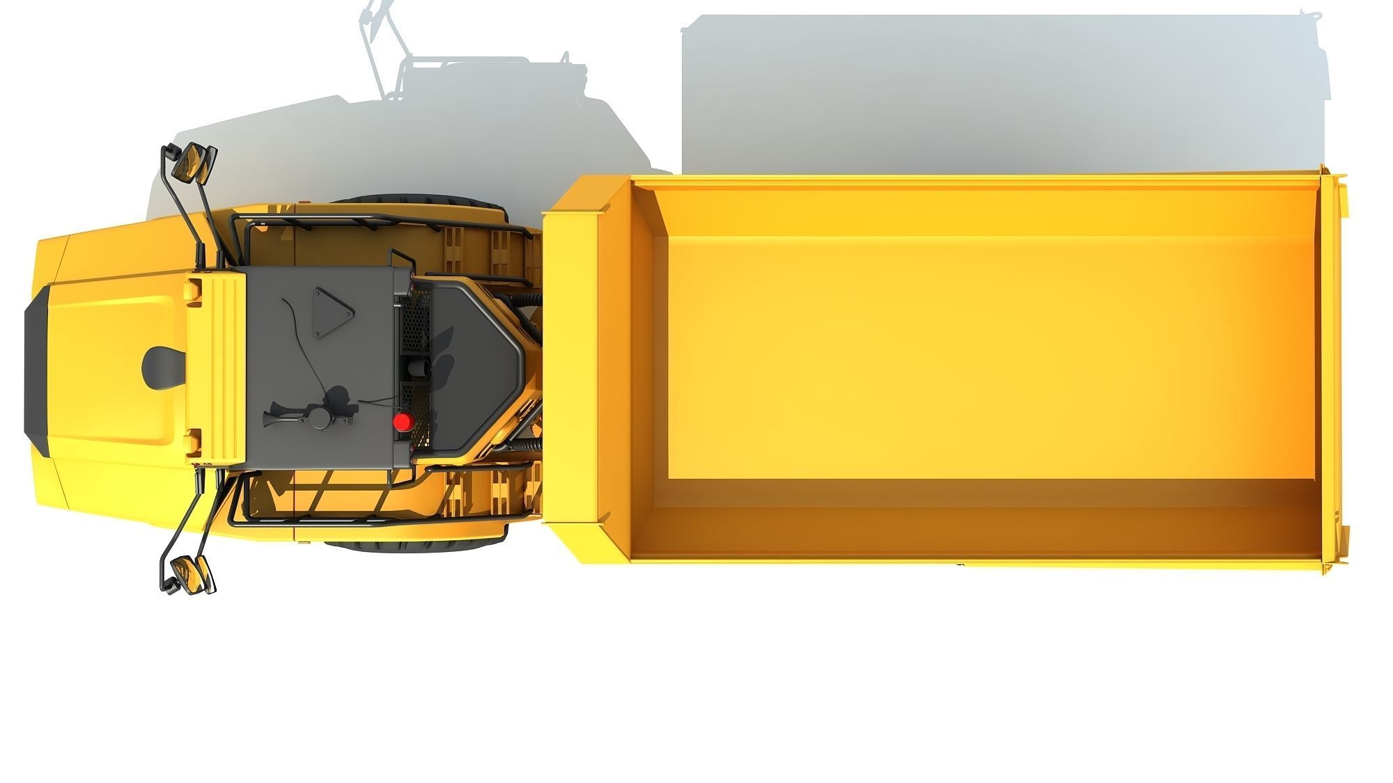 Articulated Truck 3D model_8