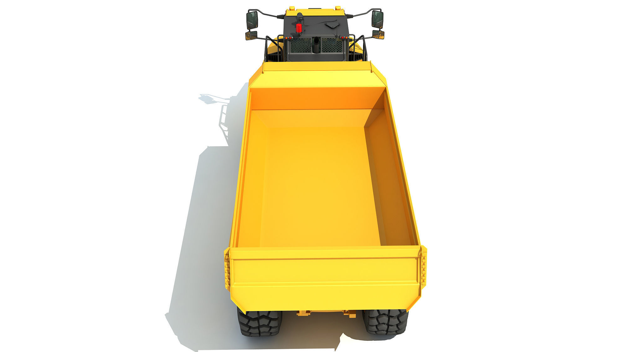 Articulated Truck 3D model_4