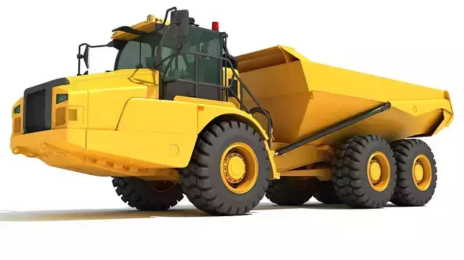 Articulated Truck 3D model