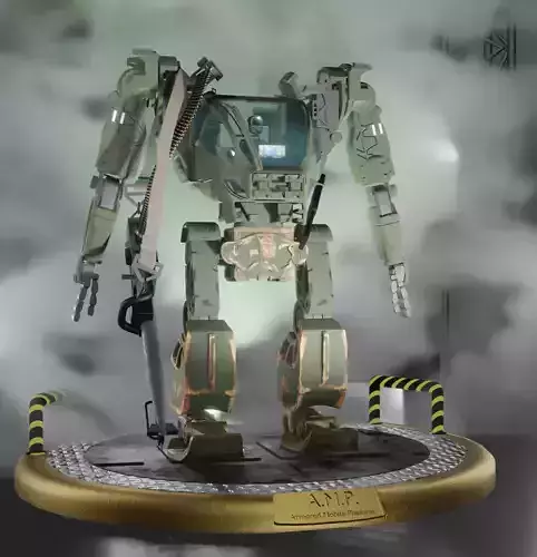 AMP Suit Avatar Exoskeleton 3D model