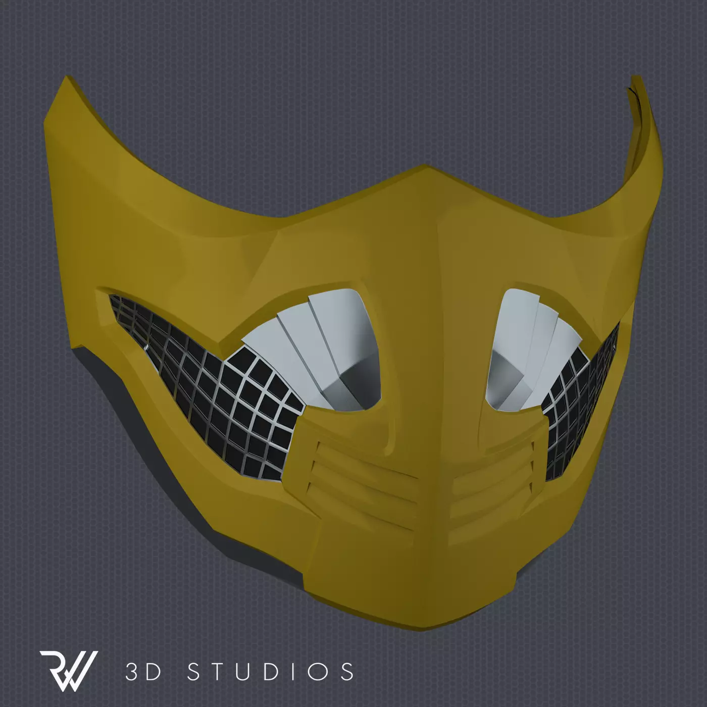 MK11 Scorpion Mask V5 - STL File 3D print model
