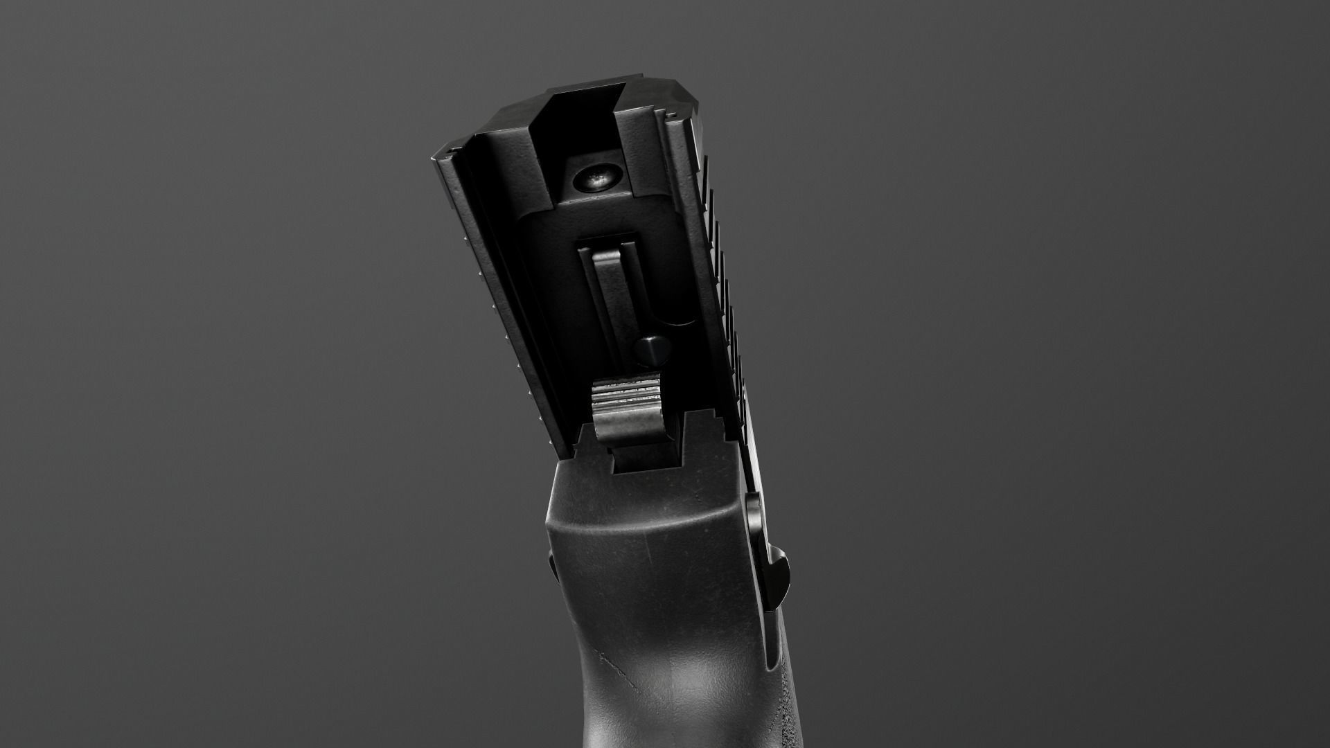 HK Mark 23 45acp SOCOM Handgun Low-poly 3D model_48