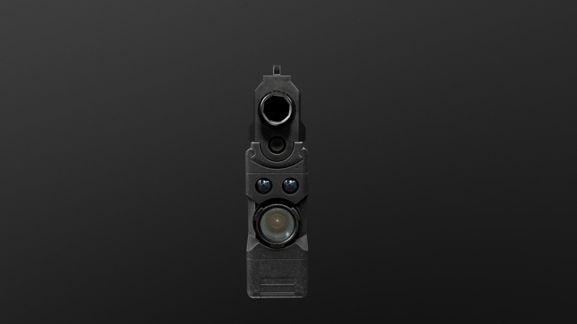 HK Mark 23 45acp SOCOM Handgun Low-poly 3D model_21