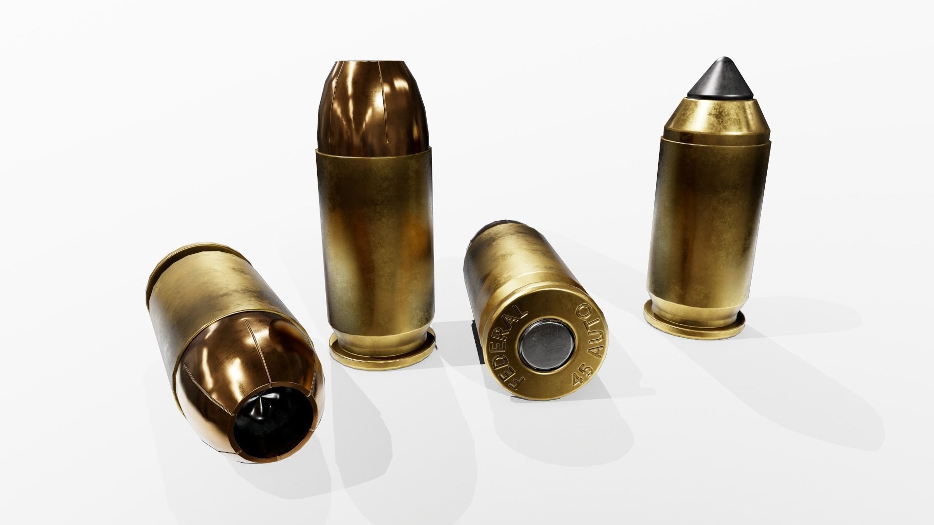 HK Mark 23 45acp SOCOM Handgun Low-poly 3D model_59