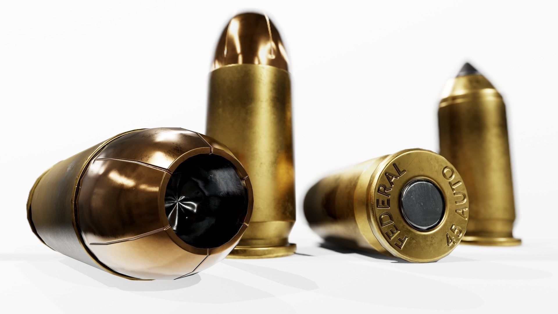 HK Mark 23 45acp SOCOM Handgun Low-poly 3D model_60