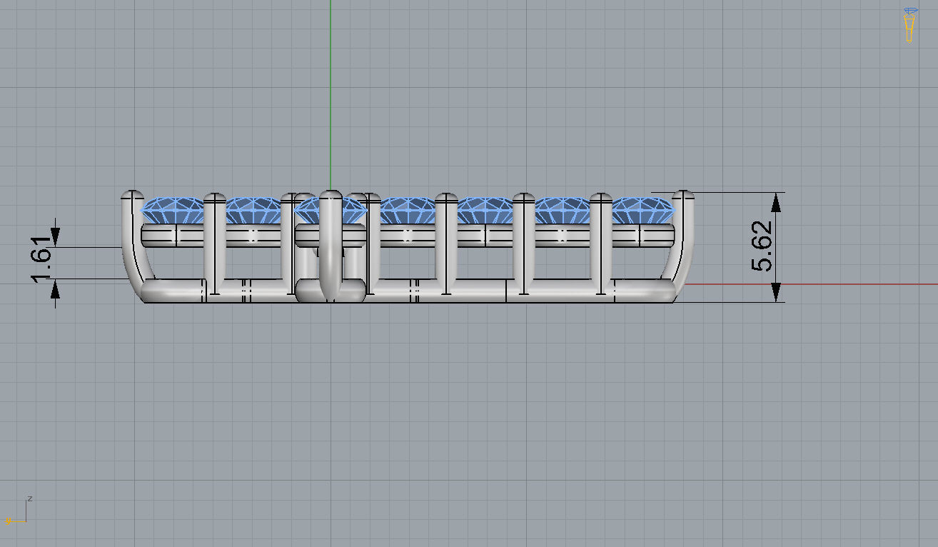 Tiffany Cross N20 3D print model_3