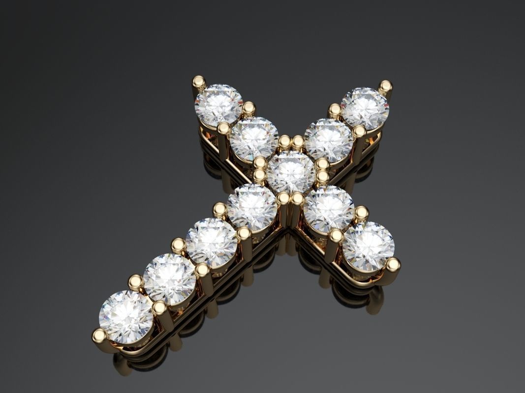 Tiffany Cross N20 3D print model_1