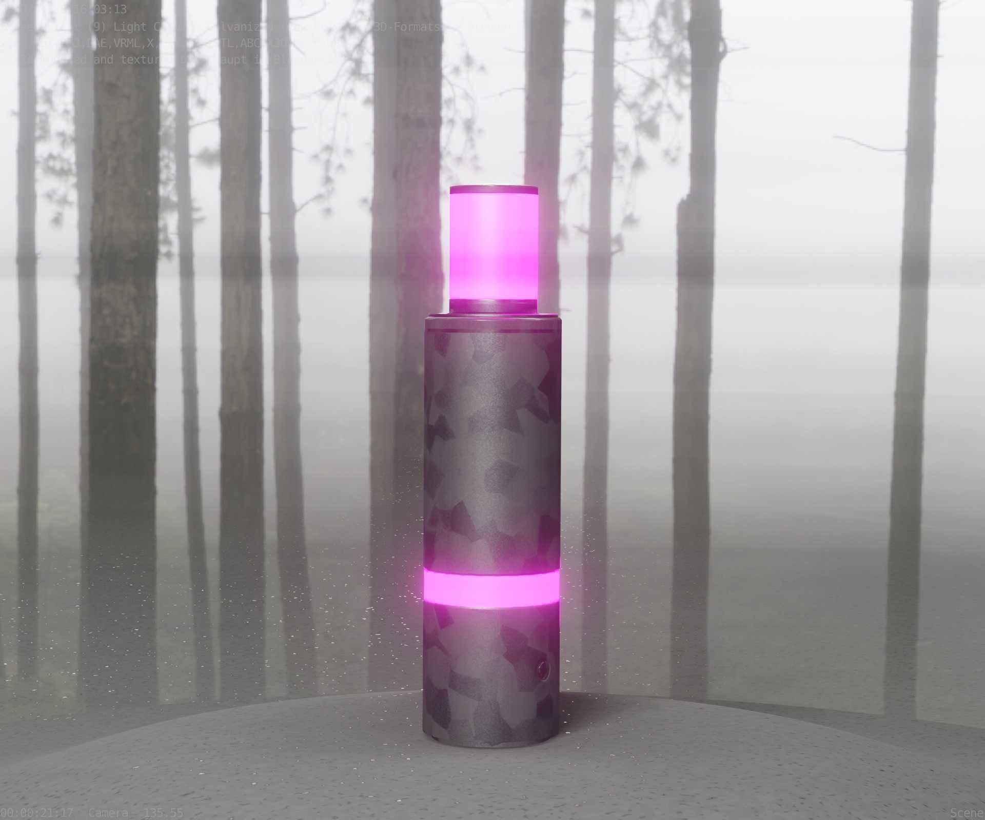 Galvanized Light-Column -6- Street-Light 9 Low-poly 3D model_41