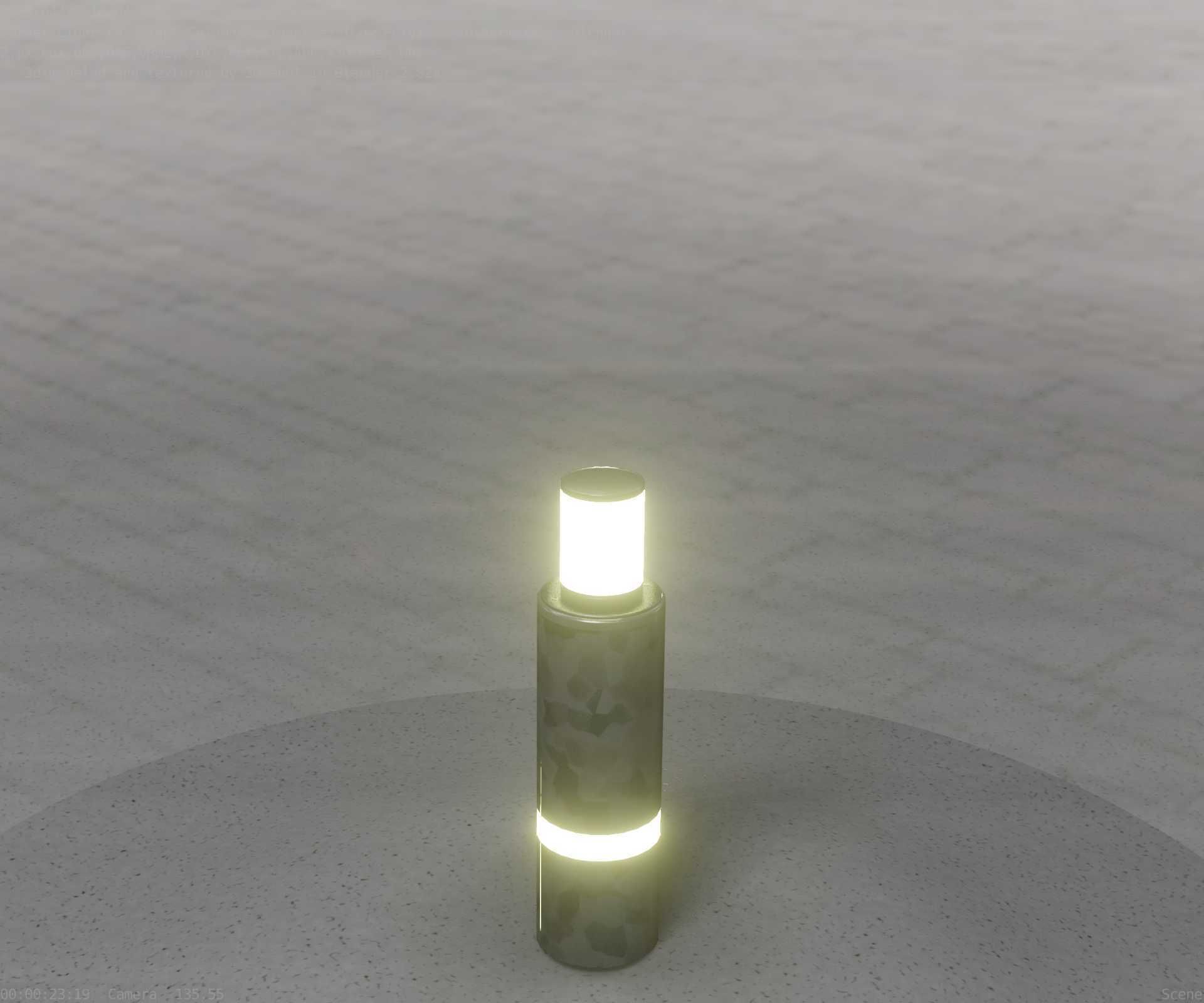 Galvanized Light-Column -6- Street-Light 9 Low-poly 3D model_71