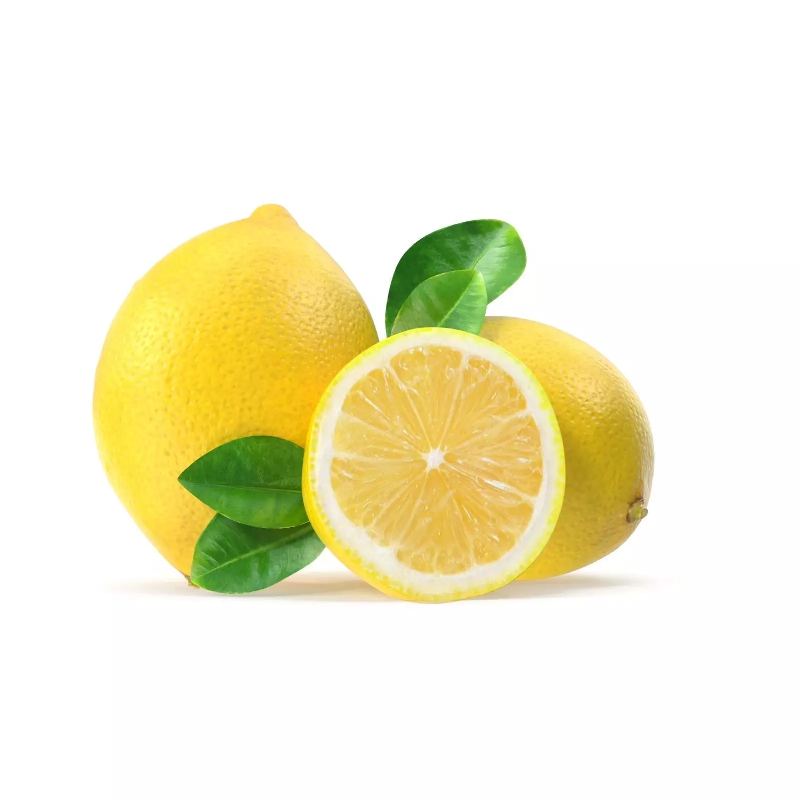 Lemon three lemons 3D model_0