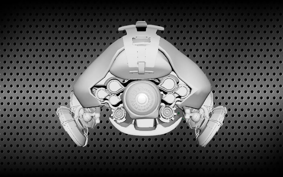 Drone or Spaceship 3D model_3