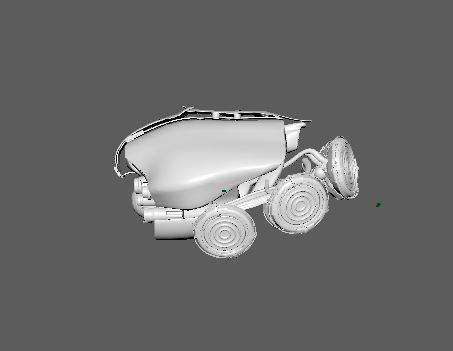 Drone or Spaceship 3D model_7