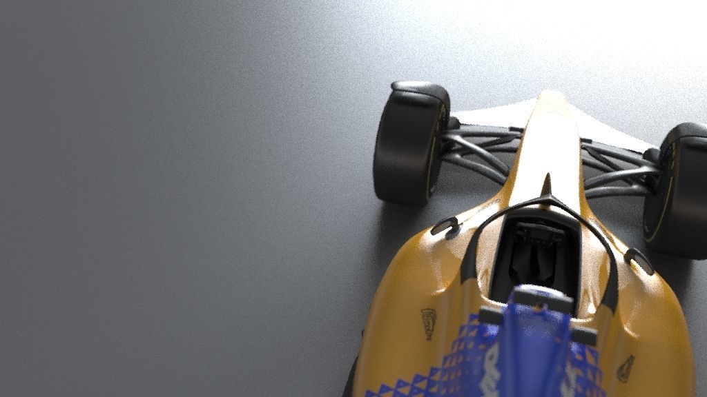 f1 McLaren 2021 - 2023 concept Low-poly 3D model_23